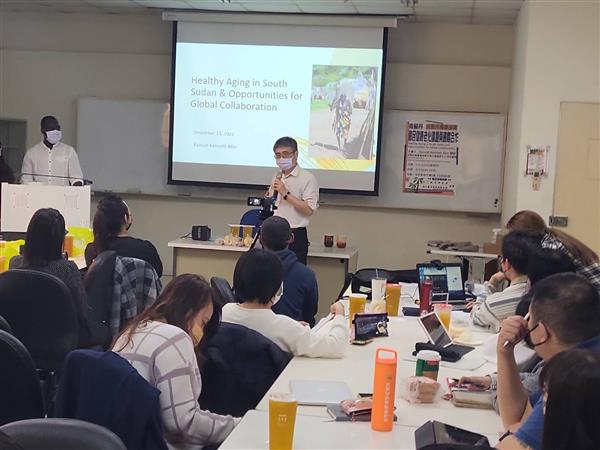 專題演講：南蘇丹國民健康老化議題與國際合作, 共9張圖片