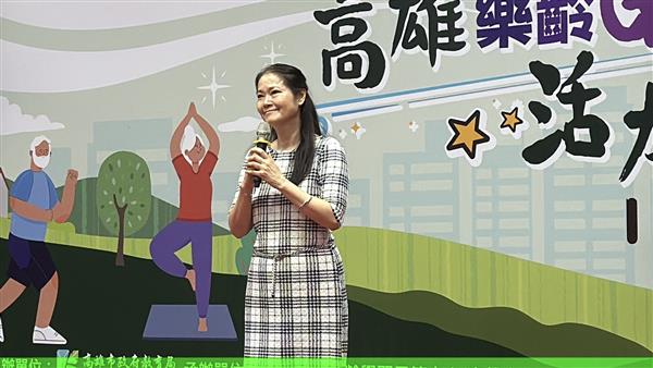 本所韓必霽所長受邀出席114年高雄市樂齡學習中心運動會並致詞, 共2張圖片