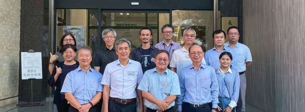 參觀長興材料於藝文中心留影